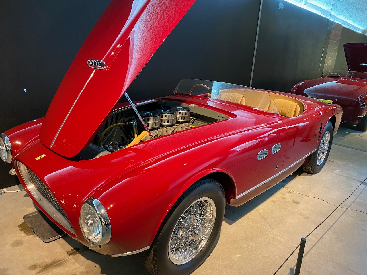 saratoga spa - 1953 ferrari 250 mm spyder front